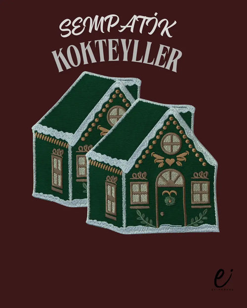 Kış Evleri Kokteyl Peçetesi 2 li